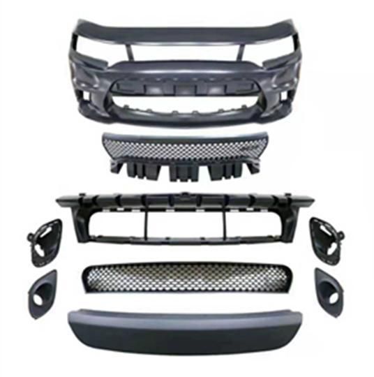 Dodge Charger Srt Front Bumper with Fog Lamp Cover, Srt Style 2015 for Charger 2015+.