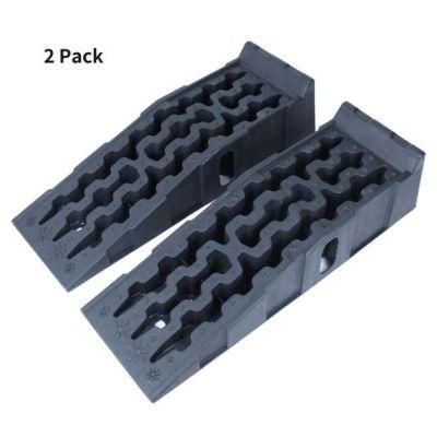 2X Car Ramp Heavy Duty 2.5 Ton Plastic Automotive Vehicle Garage Lifting Ramps