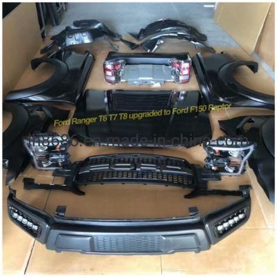 Ford Ranger T6 T7 T8 Upgraded to Ford F150 Raptor Car Body Kit