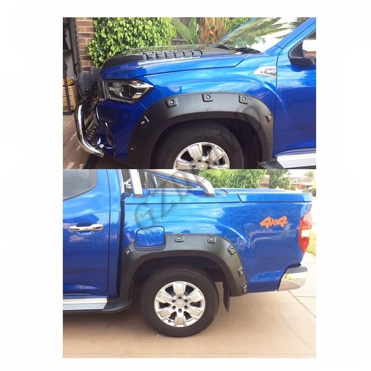 2016-2019 Wheel Parts ABS Material Wheel Arch Flares for Maxus T60