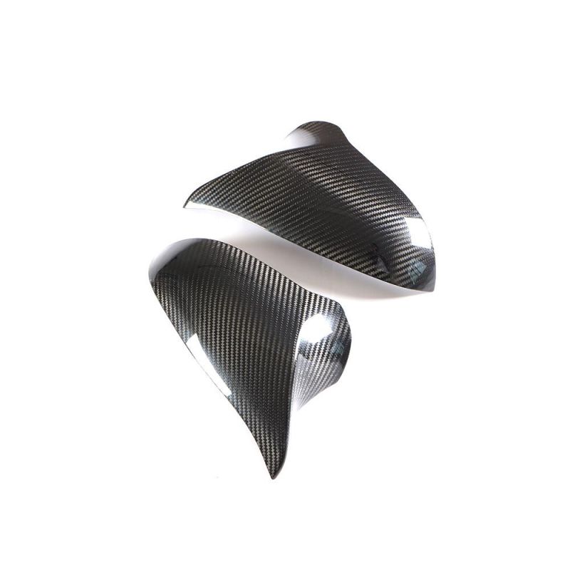 Vacuum Carbon Fiber M3 Mirror Covers for BMW F82 M4 F80 M3 14-17 LHD