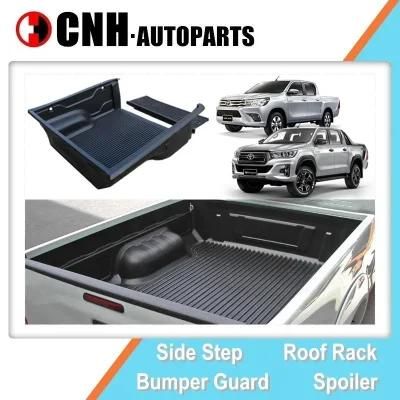 Auto Accessory HDPE Trunk Bed Liner for Toyota Hilux Revo 2015, Rocco 2018 Truck Cargo Mat