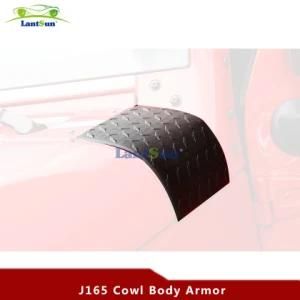 Black Cowl Body Armor Cowling Cover for Jeep for Wrangler Jk