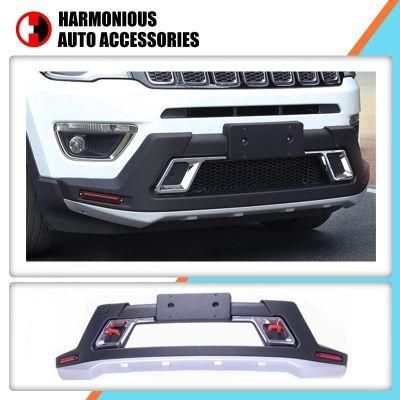 Car Parts Auto Accessory Front Guard and Bumper Diffuser for Jeep Compass 2017 2019
