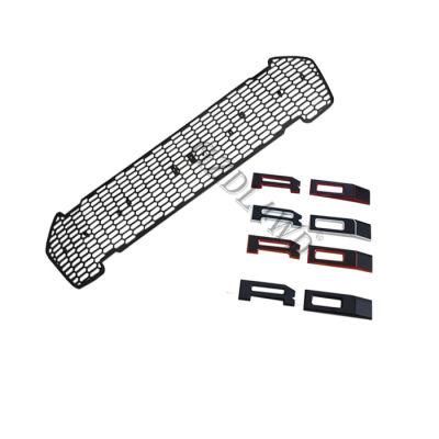 ABS Matte Black Plastic Front Grille for Ranger T7 2015 2016