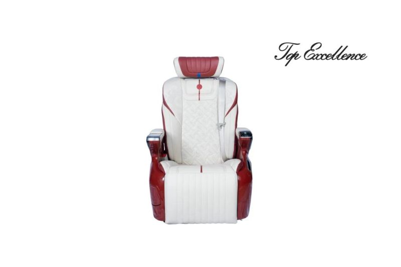 VIP Leather Luxury Electric Heating Massage Sliding Auto Seat for Conversion Van Limousine MPV Motorhome Camper Van