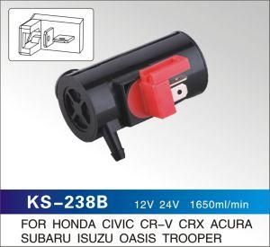 12V 24V 1650 Ml/Min Windshield Washer Pump for Honda