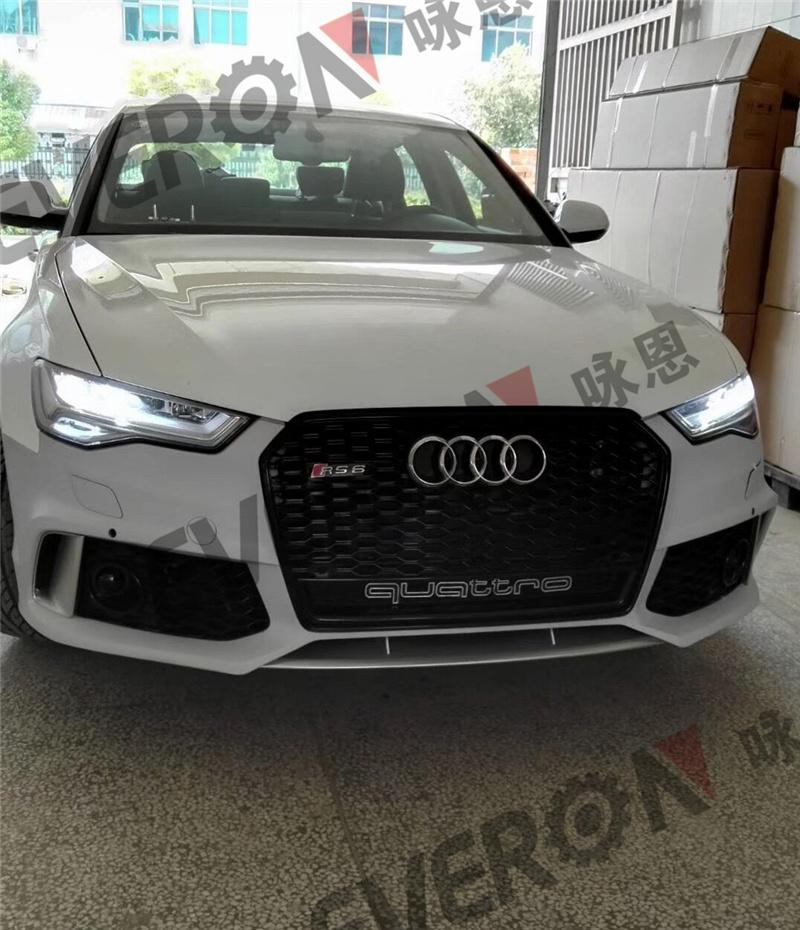 RS6 Car Body Kit Front Bumper for Audi A6 2016-2018