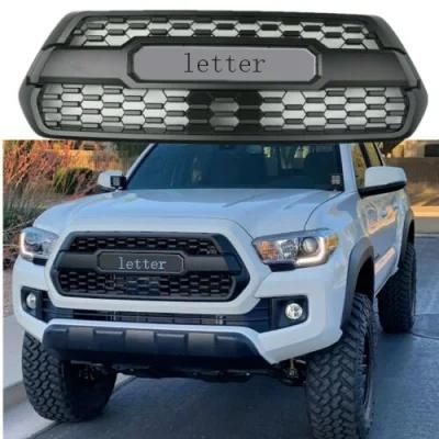 4X4 Auto Car Spare Parts Accessories Front Bumper Grille with Light for Toyota Tacoma 2012-2015