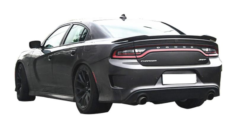 Real Carbon Fiber Decklid Spoiler Trunk Spoiler Fit 15-20 Dodge Charger Srt- Hellcat