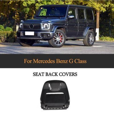 Carbon Fiber Seat Back Covers for Benz Mercedes G Class 2019