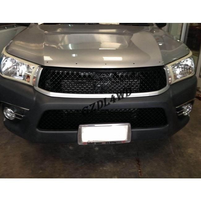 Car Middle Grille Trd Style for Toyota Hilux Revo 15-16
