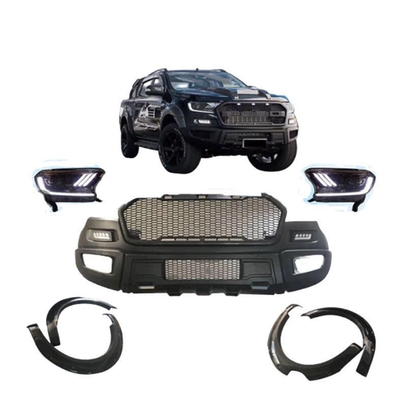New Car Accessories Front Bumper Facelift Conversion Body Part Kit for Toyota RAV4 Upgrade to Lxs