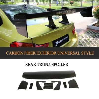 Carbon Fiber Rear Trunk Spoiler Boot Lip for Nissan Gtr Ford Mustang Toyota Gt86 Subaru Brz All Sedan Coupe