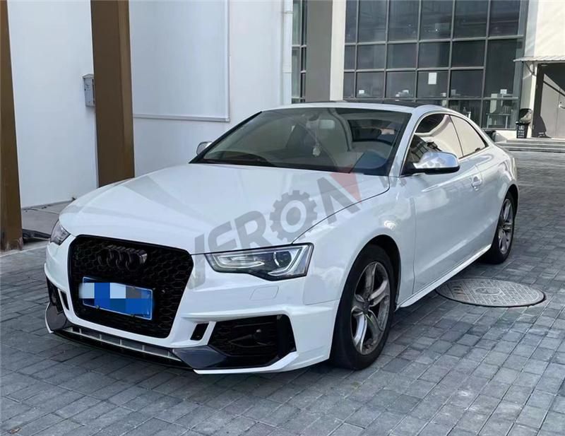 Auto Body Kit 12-16 Audi A5 Upgrade 2019 RS5 Style Front Bumper with Grill