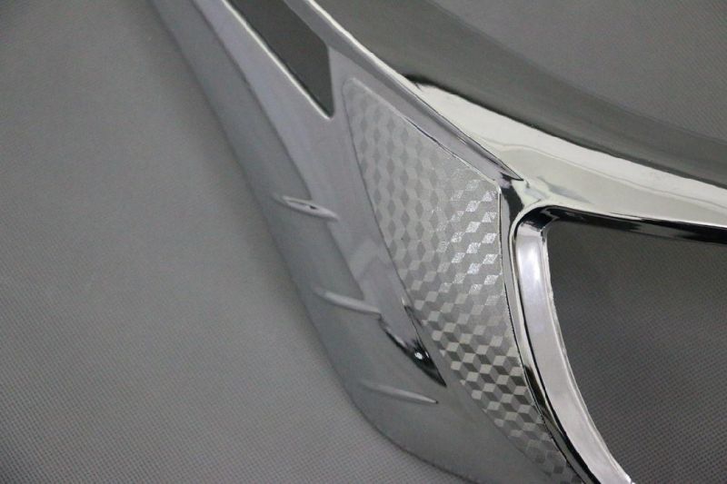 Car Accessories Chrome Head Lamp Cover for Toyota Yaris 2014