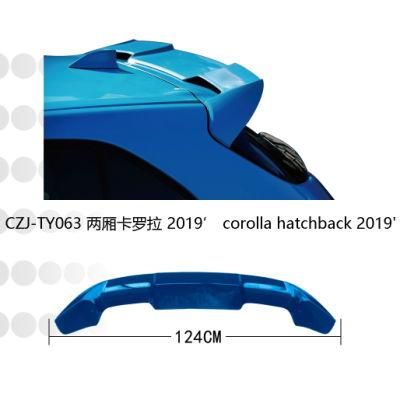 Czj for Corolla Hatctback 2019 2020 Car Rear Original Spoiler