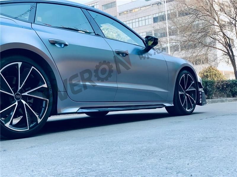 RS7 Front and Rear Bumper with Side Skirt Body Kit for Audi A7 C8 2019-2021