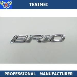 Custom Car Body Sticker ABS Alloy Car Logo Badge Chrome Emblem