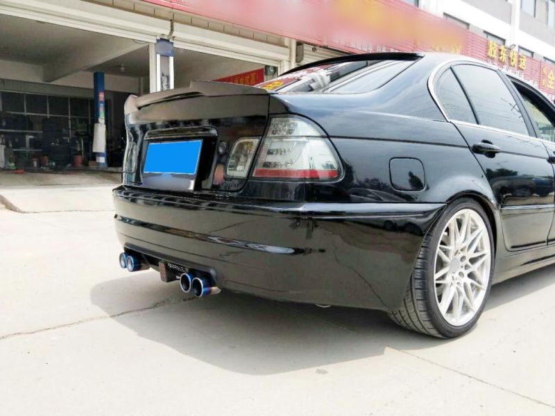 Carbon Fiber Rear Trunk Spoiler for BMW 3 Series E46 4 Door Sedan 1998-2005
