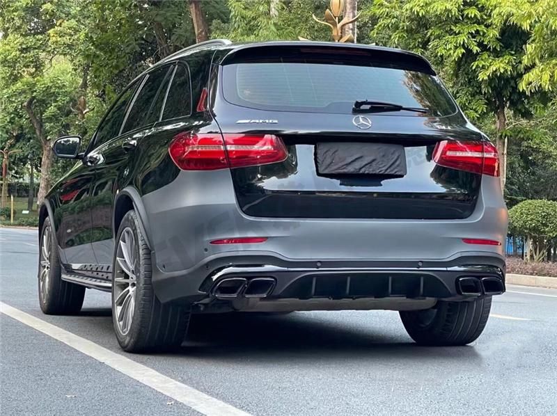 Glc63 Amg Style Body Kit Include Front Rear Bumper Assembly Gt Grille for Mercedes Benz Glc X253 2015-2019
