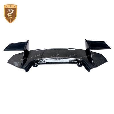 Auto Parts 3K Carbon Glossy Car Spoiler Rear Trunk for Ferrari Spider 488 Msy Style Car Rear Trunk Spoilers