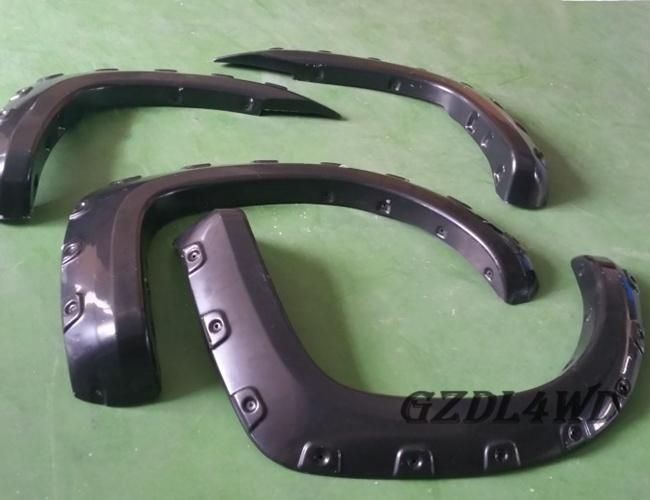 Car Accessory Matte Black ABS Fender Flares for Toyota Tacoma 05-14