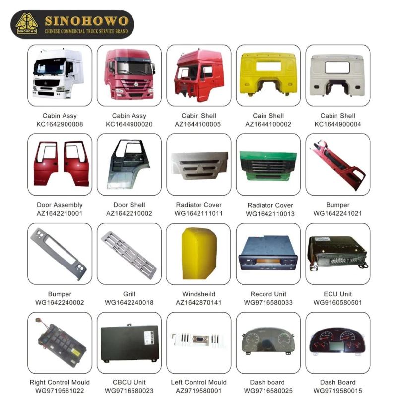 Front Cover Used for Sinotruk Shacman Foton FAW Brand Truck