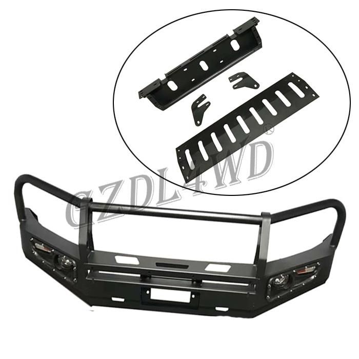 Skid Plate and Bumper Kit Front Bumper for Toyota Prado Fj150