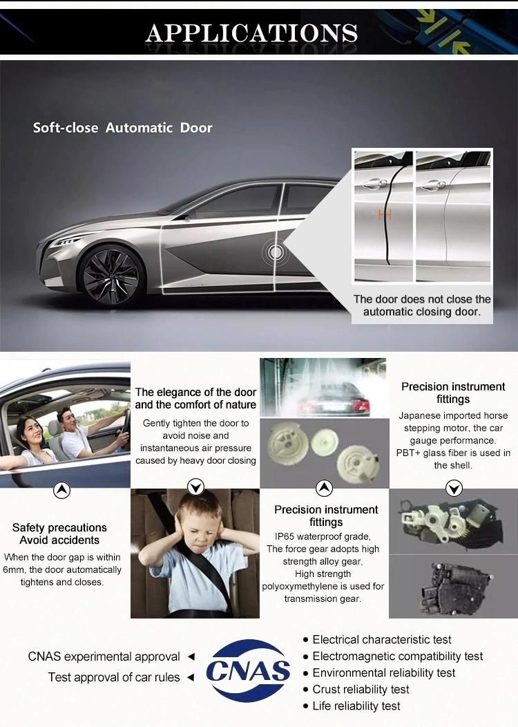 [Qisong] Universal Smart Electric Suction Door for Honda Civic Car Door Lock Closer