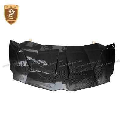 1016 Style Carbon Fiber Engine Hood Bonnet Covers for Lamborghini Aventador Lp700