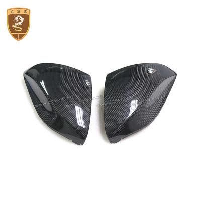 Perfect Carbon Fiber OEM Style Side Car Mirror Cover Rear Side View Mirror Covers for Ferrari 812 Superfast