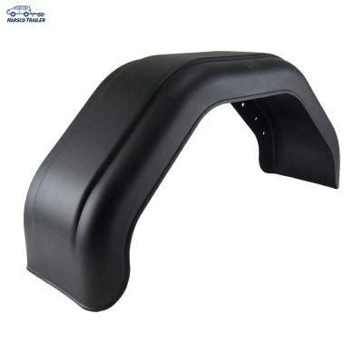 10&quot; Trailer Black Plastic Mudguard Fender