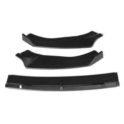 Car Carton Spoiler Front Lip Spoiler for VW Golf Mk7 Mk7.5 Gti R Gtd 2014-2019