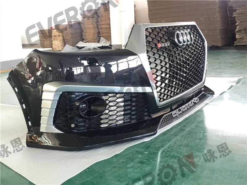 Rsq7 Auto Front Bumper with Grill and Rear Diffuser for Audi Q7 2016-2019