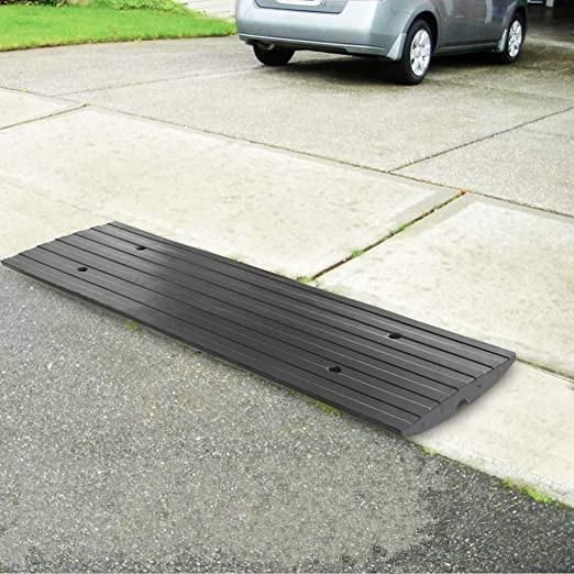 900mm X 250mm X 95mm Flexible Garage Car Ramp/Rubber Kerb Ramp