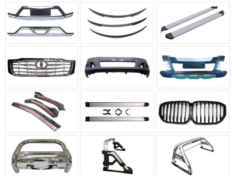 Car Body Parts Stainless Steel Silver Plastic Universal Roll Bar/Cage/Frame for Hilux Revo/ Ranger /Navara /Dmax 4X4