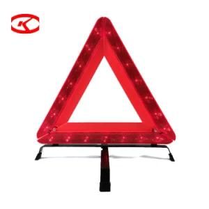 Emark ECE R27 Road Traffic Car Portable Folding Reflective Flashing Emergency Safety LED Warning Triangle