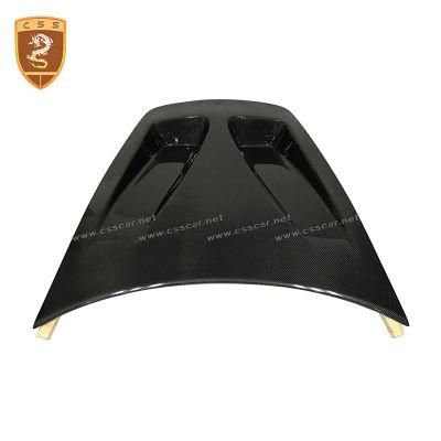 New Arrival P1 Style Carbon Fiber Car Engine Cover Hood for Ferrari F430