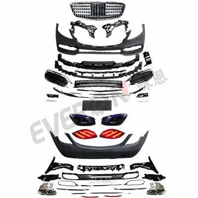 2020 Maybach Style Body Kit with Lights for Benz S Class W222 2014-2020