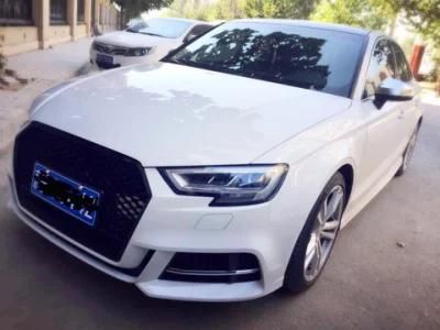 Car Automotive Exterior Parts Body Kit Front/Rear Bumper with Crystal Grille Tuning for Audi A3