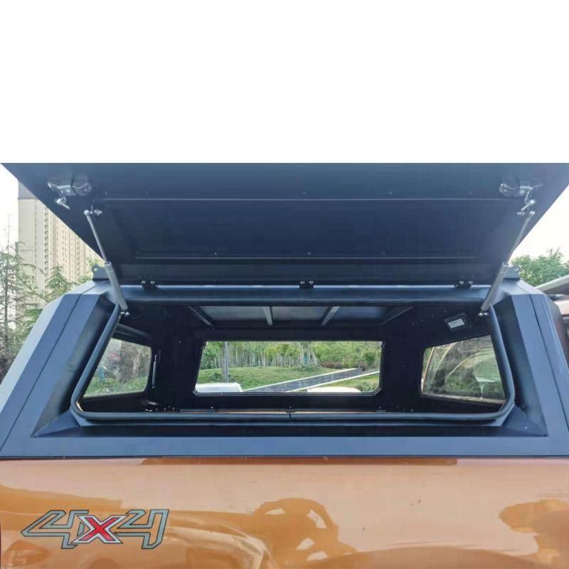 Dongsui Lightweight Steel Dual Cab 4X4 Pick up Pickup Truck Canopy Camper for Ford Ranger F150 Tacoma Toyota Hilux