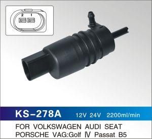 12V 24V 2200ml/Min Windshield Washer Pump for Volkswagen Audi Seat Porsche VAG: Golf IV Passat B5