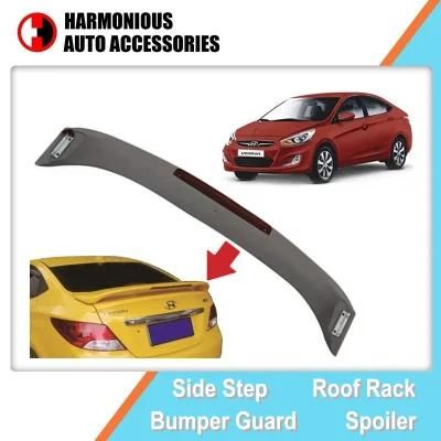 Auto Sculpt Rear Trunk Spoilers for Hyundai Accent 2010 2015 Verna