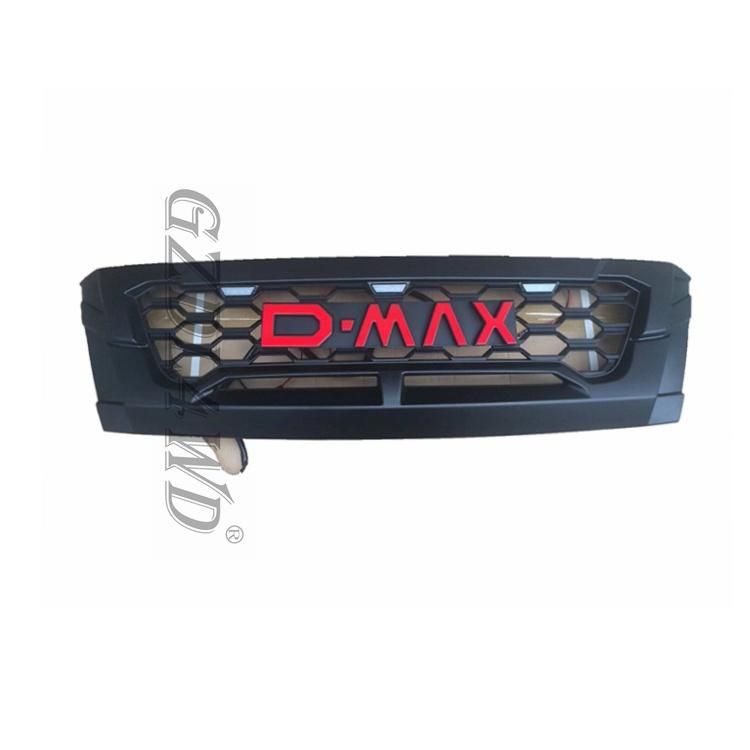 Pickup Auto Parts Front Grille for Isuzu Dmax 16-19 with Isuzu/Dmax Logo