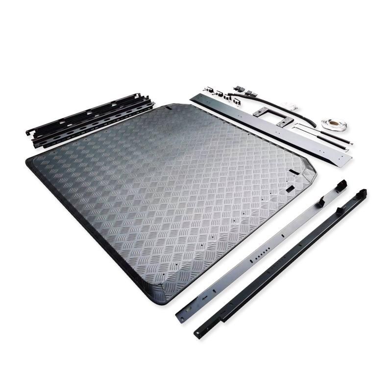 4X4 Pickup Aluminium Alloy Hard Truck Bed Fullbox Tonneau Cover for Dodge RAM 1500 Gmc Sierra 1500 2016-2019