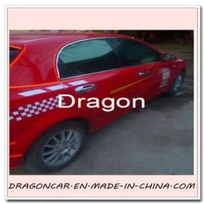 Silver Tone Chrome Coated Car Window Moulding Trim Strip