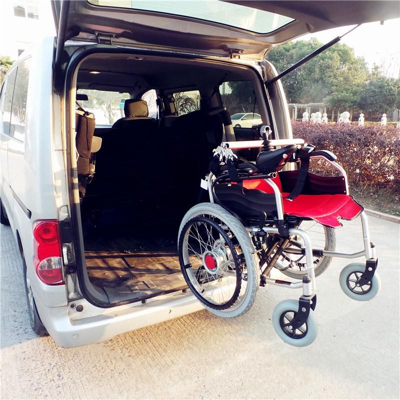 Wheelchair Hoist to Help Wheelchair Occupant to Stow Wheelchair to Car Trunk Woth Loading Capacity 100kg