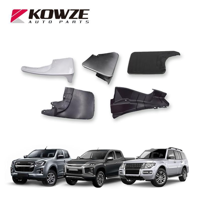 Auto Accessory Body System Mud Guard Fender for Mitsubishi Pajero L200 Triton Outlander Touota Hilux Ford Ranger Models
