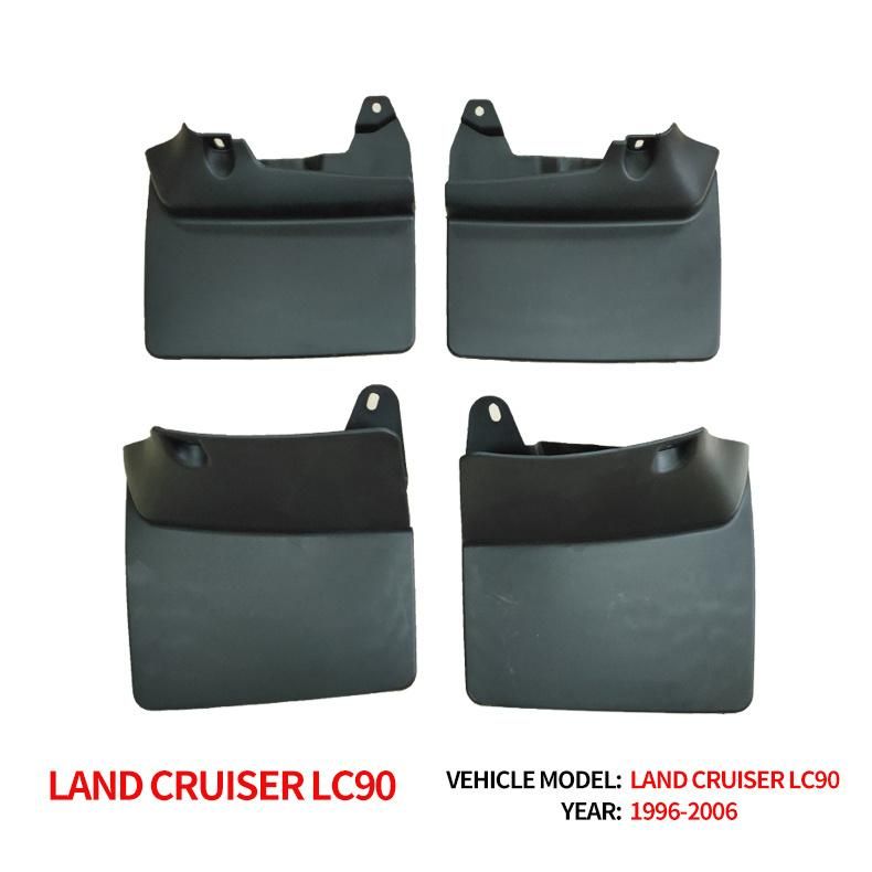 Auto Mud Flaps Land Cruiser LC80/90/100/200 Fj120/150 Car Fenders Mud Guard Splash Guards for Toyota
